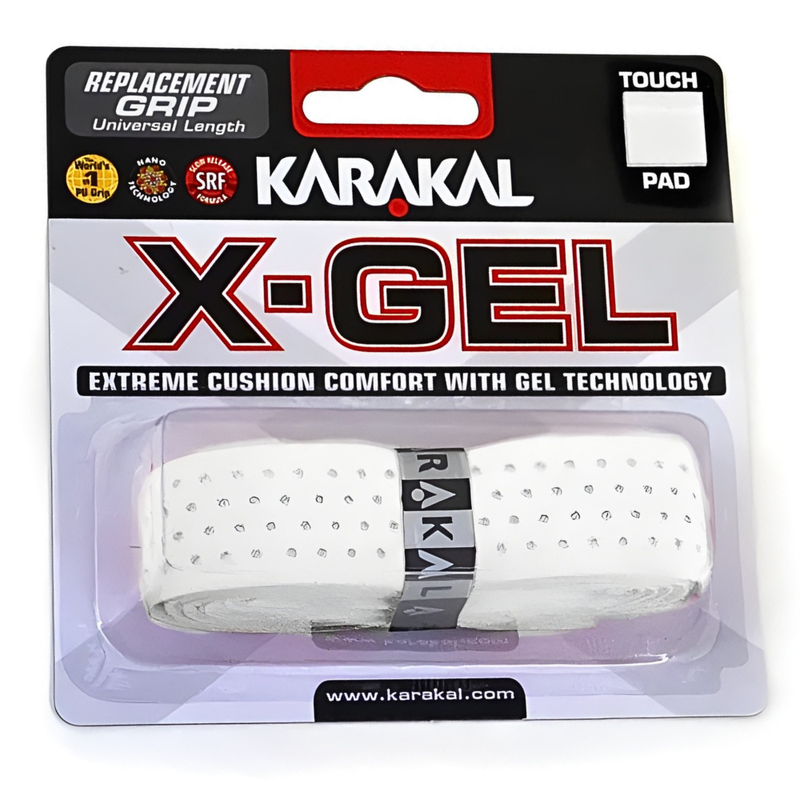 Basgrepp Karakal X Gel Vit